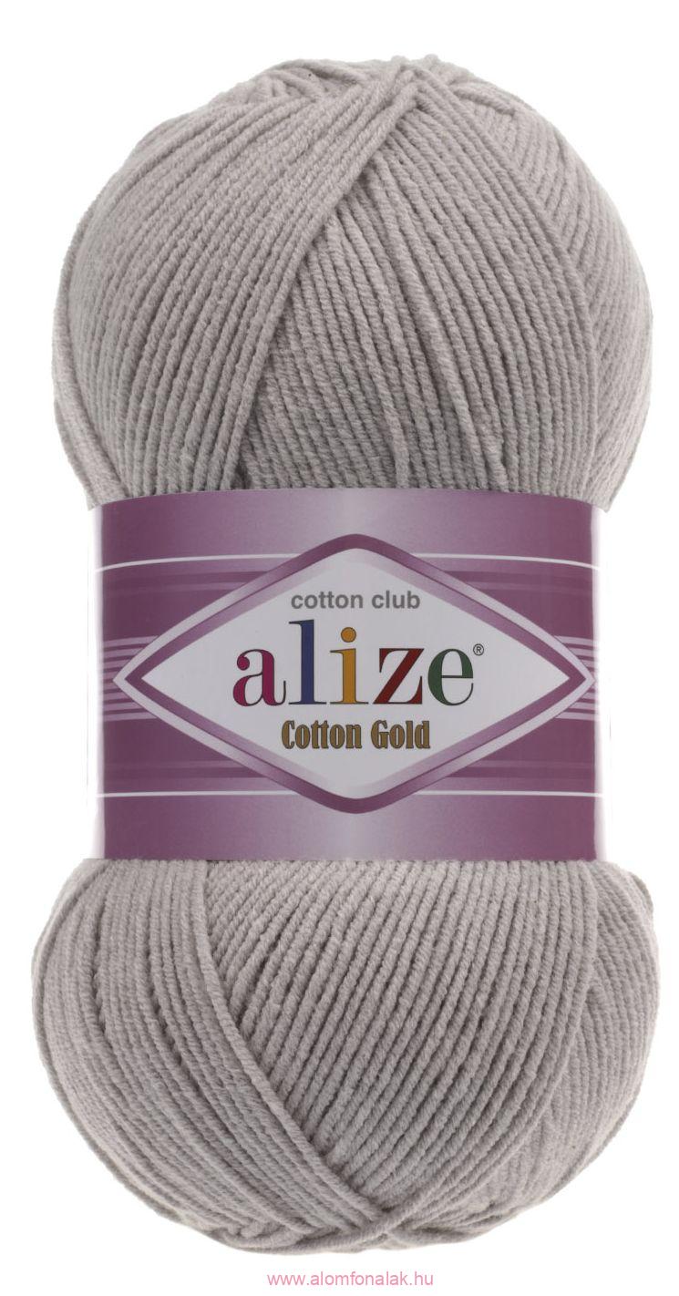 Alize Cotton Gold 200 - szürke