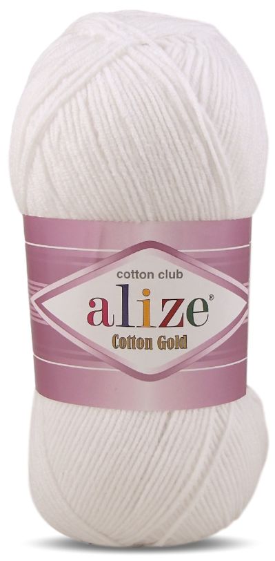 Alize Cotton Gold 55 - fehér