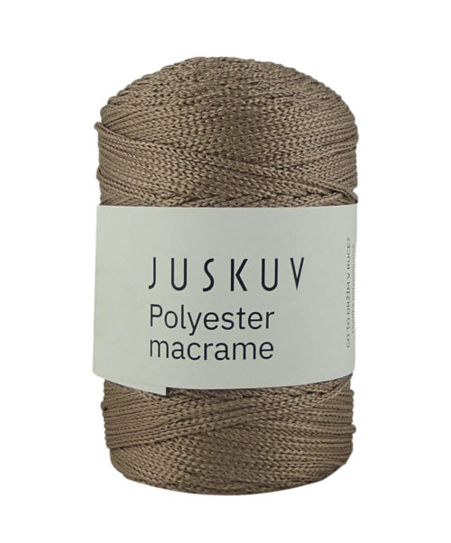 Polyester macrame Juskuv 46 - cappuccino